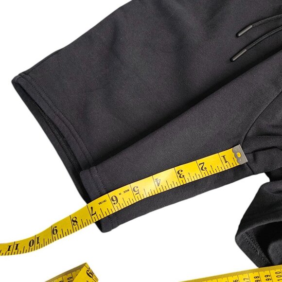 Gymshark Mens Legacy Sweat Shorts, Black, Tie Waist Size Small - Picture 5 of 9